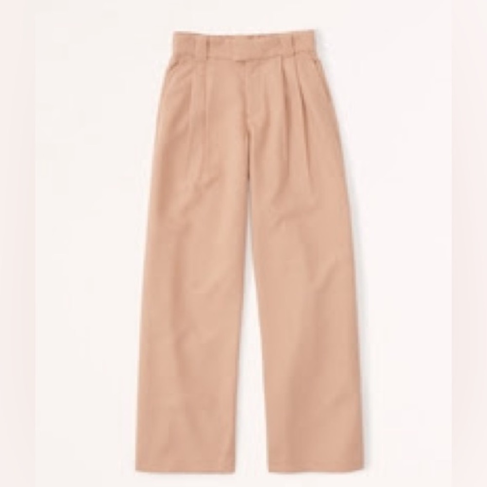Abercrombie Tailored Relaxed Ultra-Wide Leg Pants